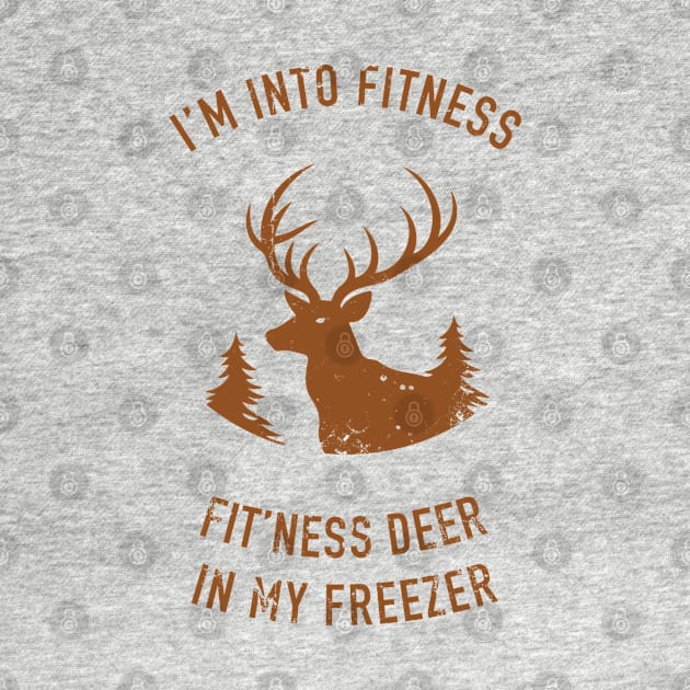 I'm into fitness deer in my freezer by Selknen 🔥